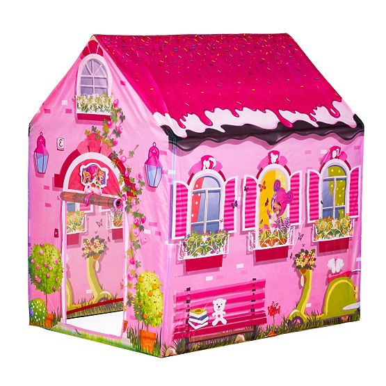 Cort pentru copii - casa roz