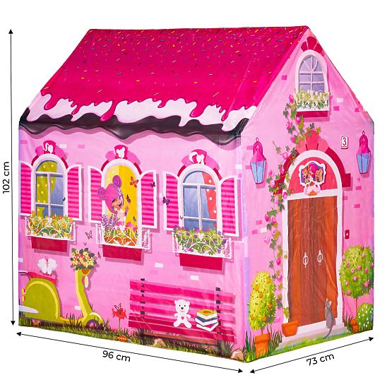 Cort pentru copii - casa roz