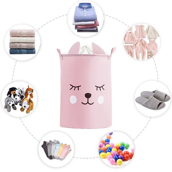 Coș pentru jucării - pisicuță