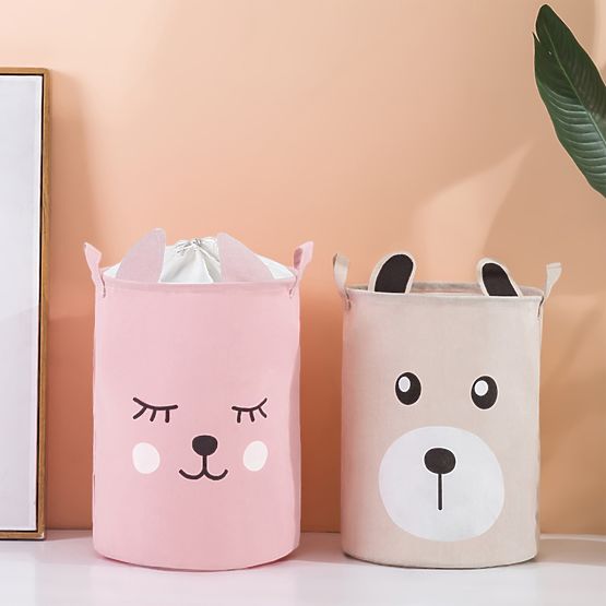 Coș pentru jucării - pisicuță