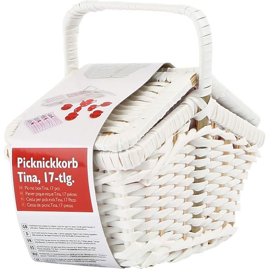 Coș de picnic pentru păpuși Tina