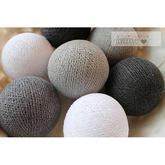 Cotton Balls - grafit