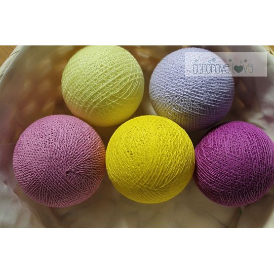 Cotton Balls - șofran
