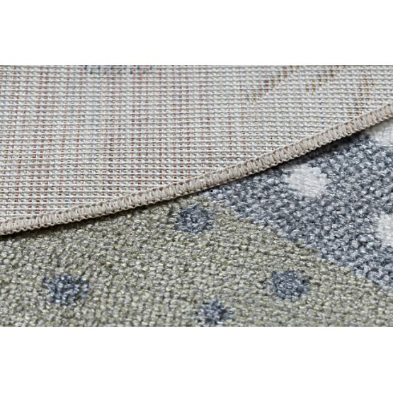 Covor BONO 8275 rotund Lama, crem / gri deschis