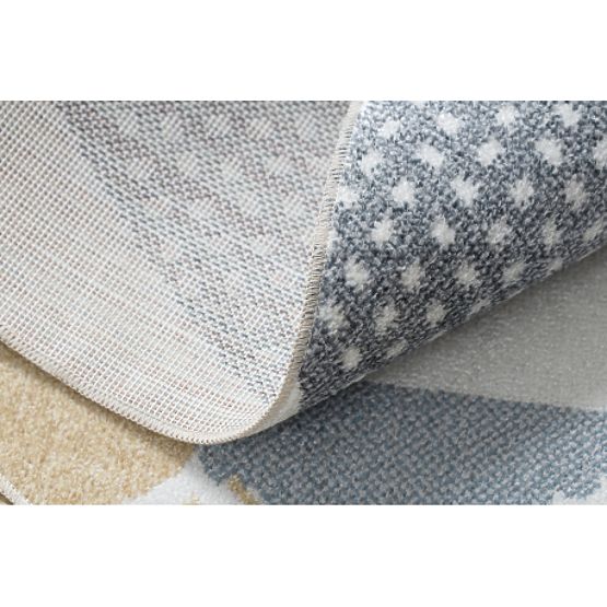 Covor BONO 8275 rotund Lama, crem / gri deschis