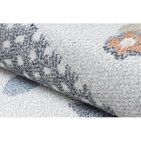 Covor BONO 8275 rotund Lama, crem / gri deschis