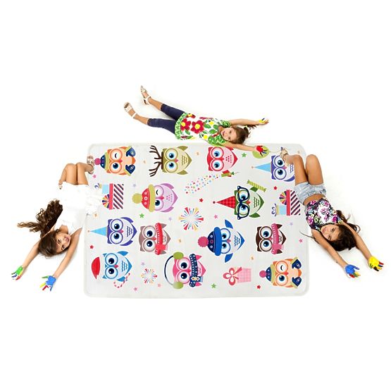 Covor copii – Bufnite Iarna