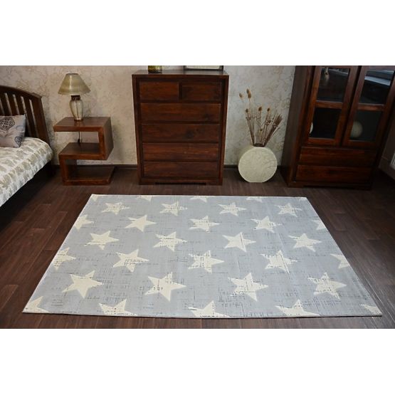 Covor copii cu stelute – Gri