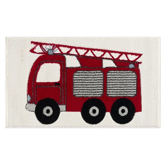 Covor copii Happy Rugs - camion de pompieri