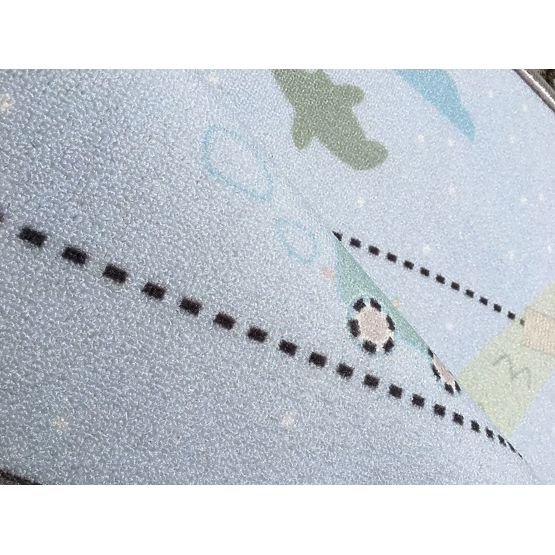 Covor copii Hartă Comori – albastru