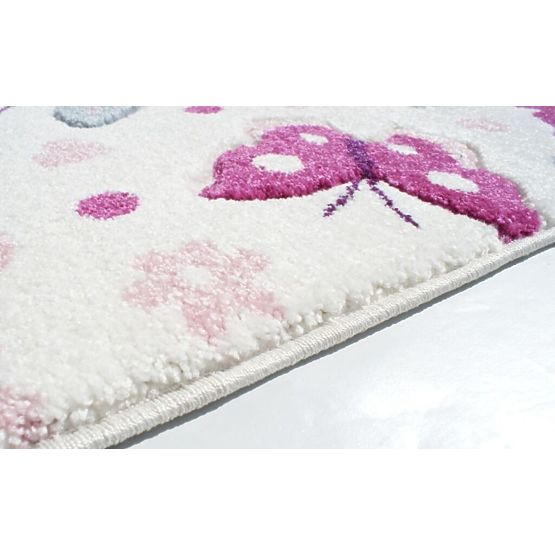 Covor copii – model cu fluturi