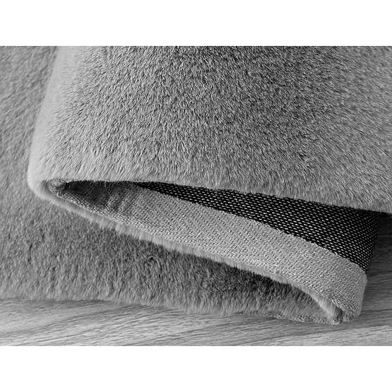 Covor de mătase iepure - roz