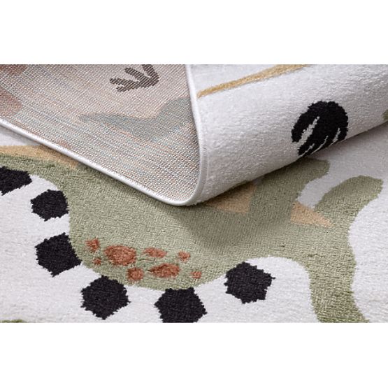 Covor FUN Dino pentru copii, dinozauri crem