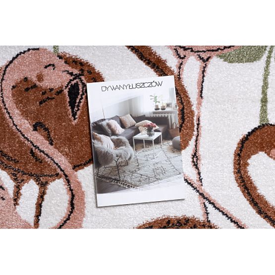 Covor FUN Flami pentru copii, flamingo crem