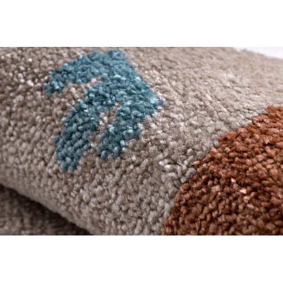 Covor FUN Kittens pentru copii, pisici bej