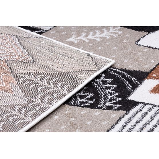 Covor FUN Tops pentru copii, munți, crem