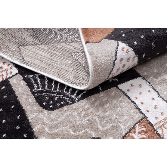 Covor FUN Tops pentru copii, munți, crem