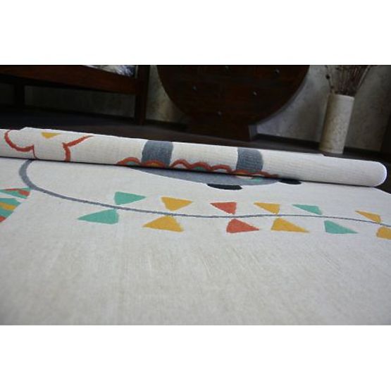 Covor PASTEL 18403/063 - șoarece crem