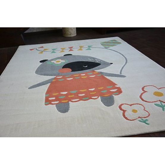 Covor PASTEL 18403/063 - șoarece crem