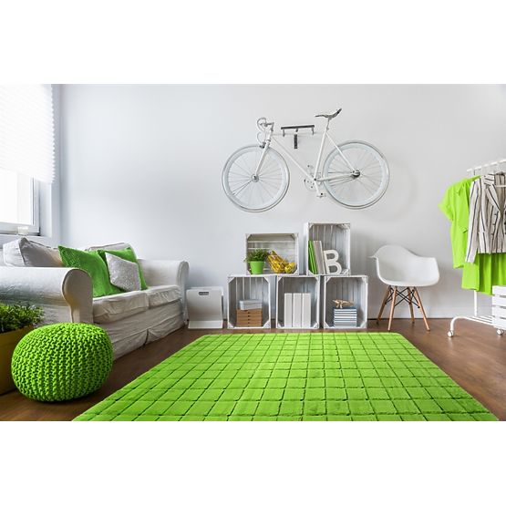 Covor pentru copii 3D – CĂRĂMIZI Verde