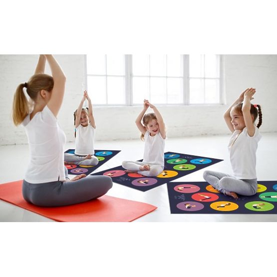 Covor pentru copii - Yoga jucăușă