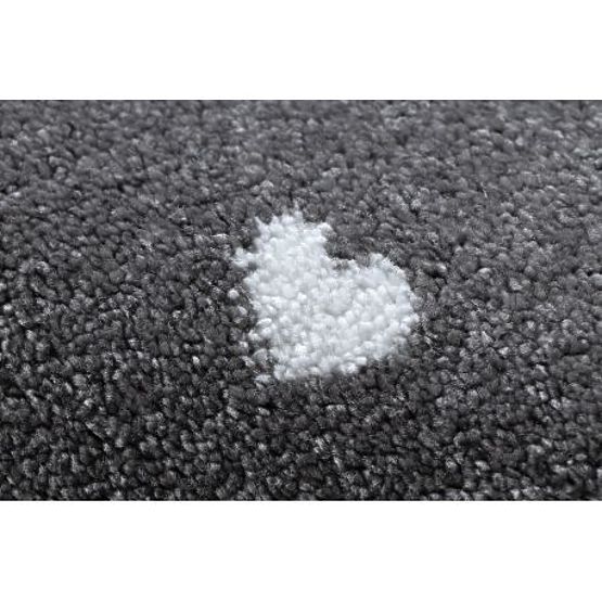 Covor PETIT FLAMINGO, INIMĂ, gri