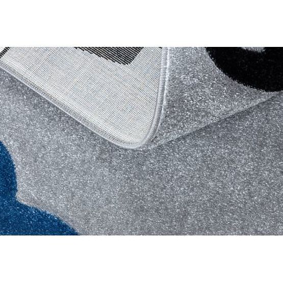 Covor PETIT TOYS JUCĂRII MAȘINI gri