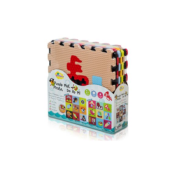 Covor-puzzle din spumă model cu pirați