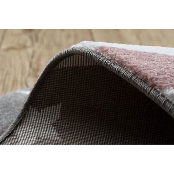 Covor rotund PETIT PONY Ponei, gri