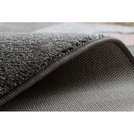 Covor rotund PETIT UNICORN, gri