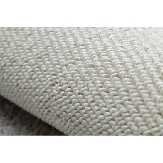 Covor YOYO GD80 alb / gri - Tigru pentru copii, structural, senzorial cu franjuri