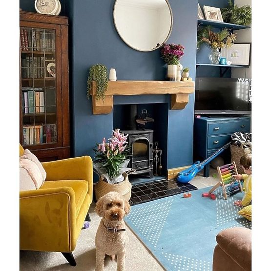 Covoraș de joacă TODDLEKIND 120 x 180 cm - Marine