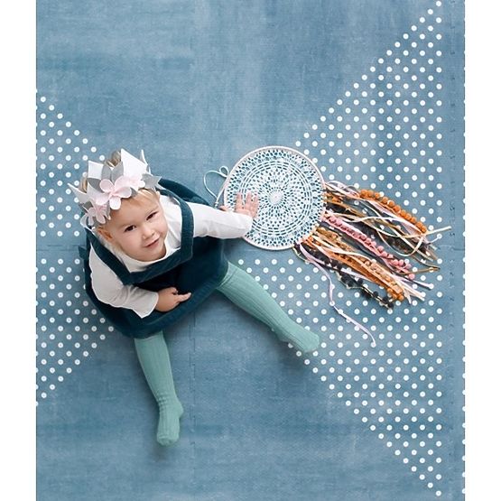 Covoraș de joacă TODDLEKIND 120 x 180 cm - Marine