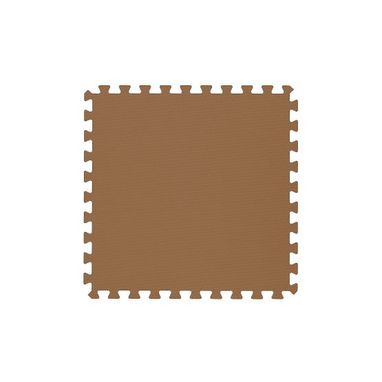 Covoraș de joacă TODDLEKIND 130 x 130 cm - Camel
