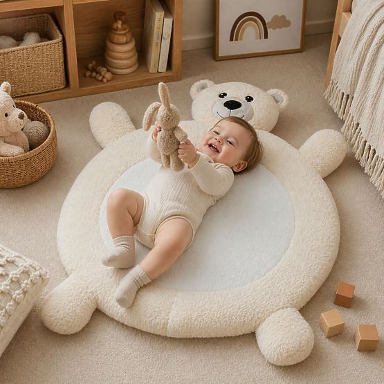 Covoraș de pluș Baby - Ursuleț