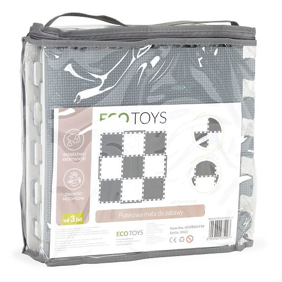 Covoraș de spumă pentru copii - gri