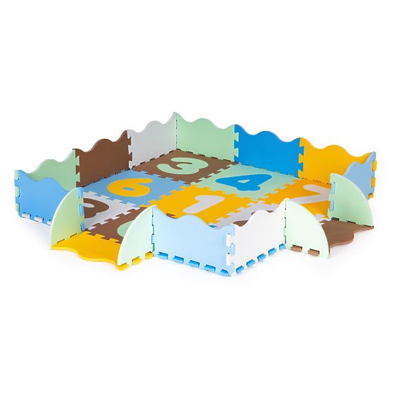 Covoraș educativ din spumă pentru copii - numere puzzle