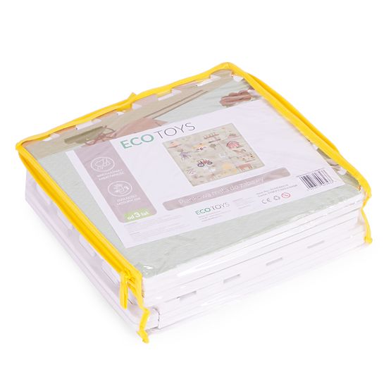 Covoraș mare din spumă EVA pentru copii fermă 90,5x90,5 cm 21 piese ECOTOYS