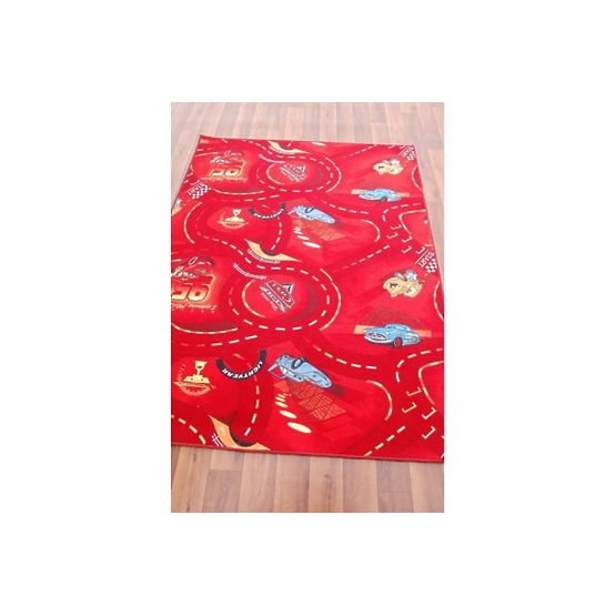 Covoras pentru copii CARS – Strazi rosii