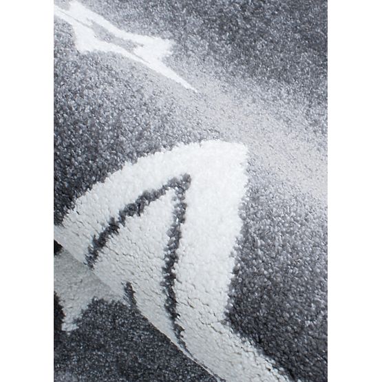 Covoras pentru copii - gri / alb STARLIGHT