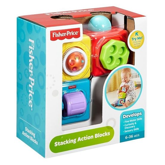 Cuburi cu activiități de la Fisher Price