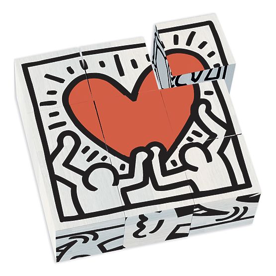 Cuburi cu imagini Vilac Keith Haring