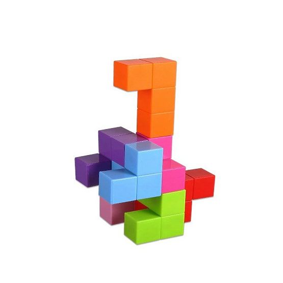 Cuburi magnetice Magic Magnetic Cubes, 56 elemente