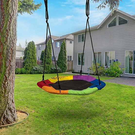 Cuib de berze leagăn colorat