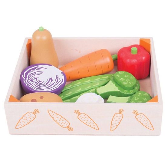Cutie cu jucării Bigjigs cu legume
