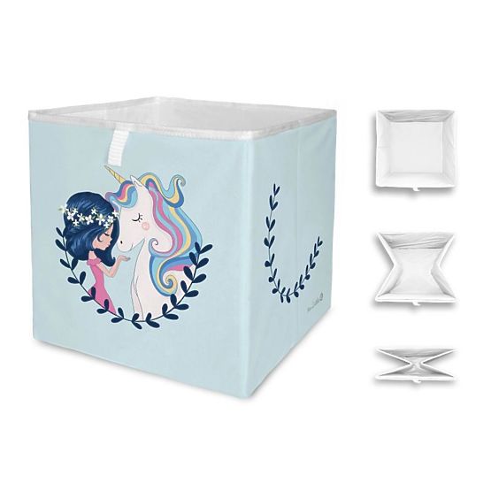 Cutie de depozitare Mr. Little Fox girl and unicorn