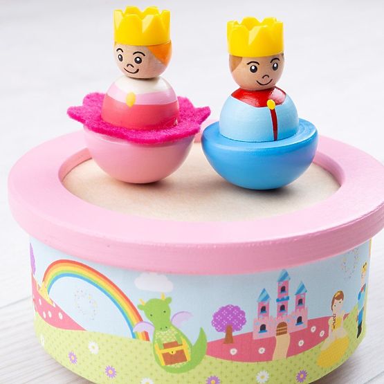 Cutie muzicală din lemn Bigjigs Toys Fantasy