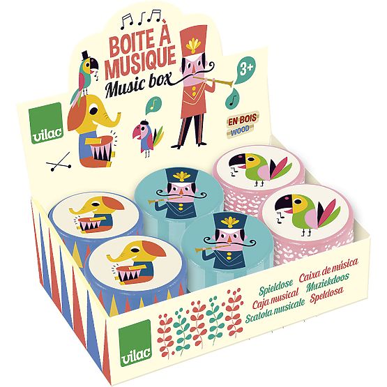 Cutie muzicală Vilac 1 buc