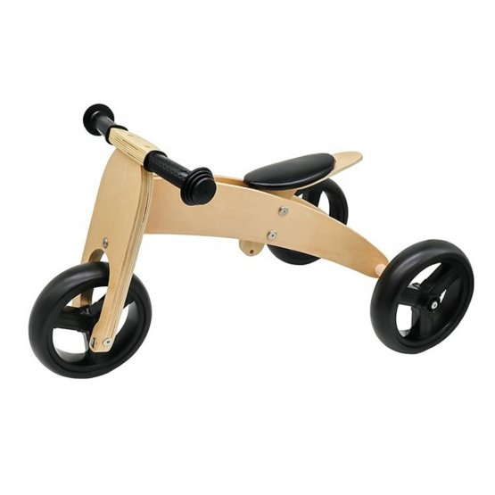 Tricicletă din lemn Trike 2in1