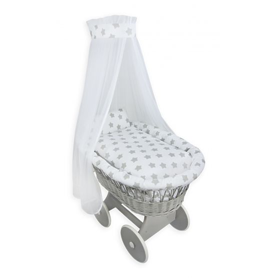 de răchită coș pentru copil - stele